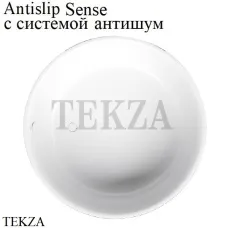 BETTE BettePond Ванна круглая из стали 6045-000 AS, антишум, антислип Sense, белый глянец