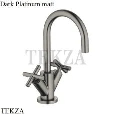 Dornbracht TARA Смеситель для умывальника, с донным клапаном 22512892-99, Dark Platinum matt