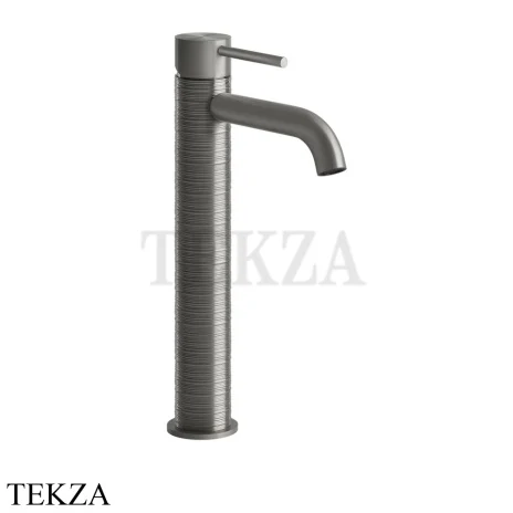 Gessi 316 TRAME Смеситель для раковины, без сливного гарнитура 54309-239, Steel Brushed