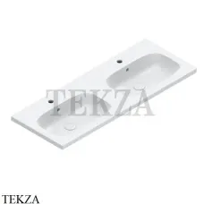 Catalano Alvea Раковина двойная подвесная, на мебель, 1х отверстие 0621222001, белый глянец