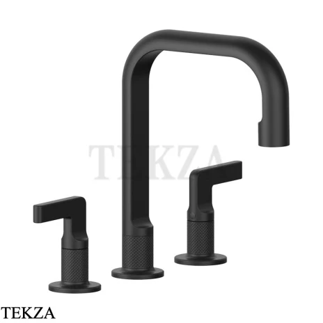 Gessi INCISO Смеситель для раковины средний, без гарнитура 58014-299, Black XL