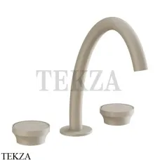 Gessi Origini NEUTRAL Смеситель для раковины с донным клапаном 66013-273, Matte Greige