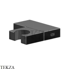 Gessi Rettangolo shower Держатель душевой лейки поворотный 20160-706, Black Metal