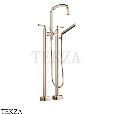 Dornbracht COYA Смеситель для ванны напольный, внешняя часть 25943414-47, Champagne (золото 22 т)