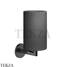 Gessi INGRANAGGIO Стакан настенный композит черный 63808-706, Black Metal Gessi INGRANAGGIO Стакан настенный композит черный 63808-706, Black Metal