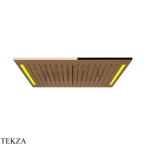 Gessi COLOUR Накладная душевая панель 300х500, 4 функции 57882-030, Copper PVD