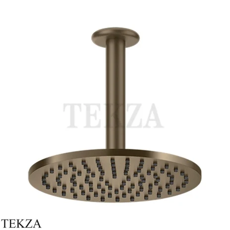 Gessi Goccia Душевая лейка 20,0 с потолочным креплением 33662-761, Coffee Bronze Br. PVD