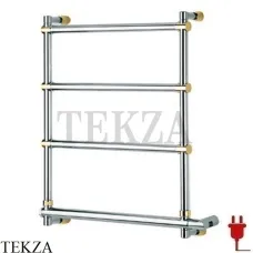Margaroli SOLE 542-47-4 Полотенцесушитель электрический BOX 5424704CGN, хром-золото