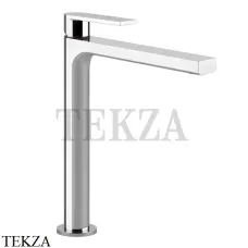 Gessi Emporio Via manzoni Смеситель для раковины высокий, без сливного гарнитура 38609-031, хром глянец