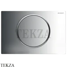 Geberit Sigma10 Клавиша смыва пластик 115.758.KH.5, хром глянец/хром матовый