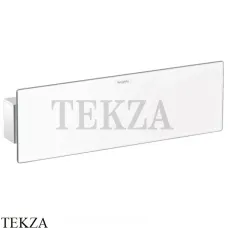 Hansgrohe Fixfit Porter Держатель для ручного душа с выводом воды и полкой 26456400, хром глянец-белый