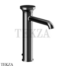 Gessi Origini MATERIC Смеситель для раковины с донным клапаном 66005-706, Black Metal PVD