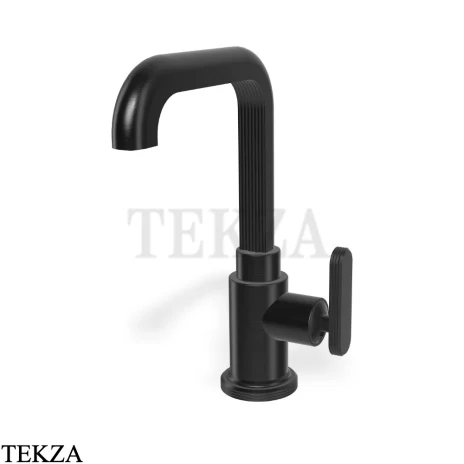 FIMA Carlo Frattini Park Line Смеситель для раковины высокий, без гарнитура, F1321LCS.1, brushed black chrome