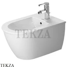 Duravit Darling New Биде подвесное, 1 отверстие под смеситель 2230150000, белый глянец