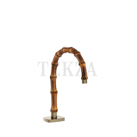 Gessi Jacqueline Излив для раковины низкий на столешницу 77021-149, нерж. сталь Brush / никель Brushed