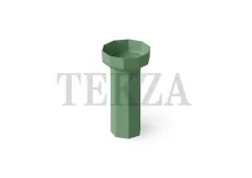 Dea Design Раковина напольная DD2025 480 12 ,  Mint №12