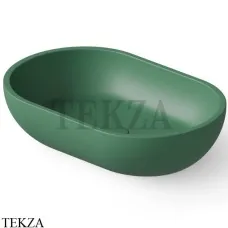 Dea Design Washbasins Раковина настольная овальная Solid Surface DD9034 580 9, Sage №9