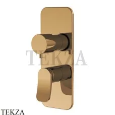 FIMA Carlo Frattini FLO Смеситель для душа, 2-3 потока, F3809X6ZS, Brushed Amber Bronze FIMA Carlo Frattini FLO Смеситель для душа, 2-3 потока, F3809X6ZS, Brushed Amber Bronze