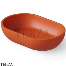 Dea Design Washbasins Раковина настольная овальная Solid Surface DD9034 580 7, Orange №7