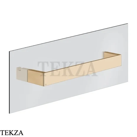 Gessi Rettangolo Полотенцедержатель для крепления на стекло, 30 см 20961-735, Warm Bronze PVD