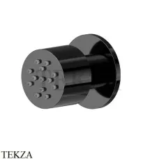 Newform Боковая регулируемая круглая форсунка 553.58.063, PVD Gun Metal