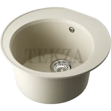 Omoikiri Miya 50-R Кухонная мойка Tetogranit круглая 4993504 ваниль