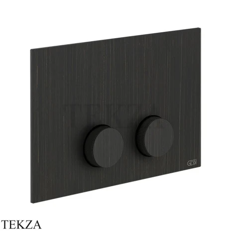 Gessi INGRANAGGIO Клавиша смыва для инсталляции Geberit omega 12, 54639-187, бронза Aged