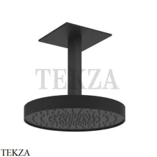 Gessi Inverso Diamantato Верхняя лейка с кронштейном D30 см 63472-299, Matte Black