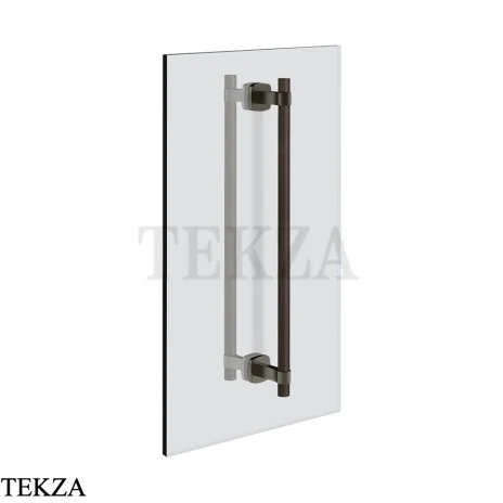 Gessi Jacqueline Полотенцедержатель для крепления на стекло, 45 см 77735-707, black хром Brush