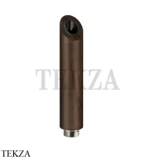 Gessi Душевая лейка Kneipp из розового дерева 32929-706, Black Metal PVD