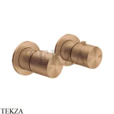 Gessi Habito CESELLO Термостат для душа на 1 поток, внешняя часть 70432-735, Warm Bronze