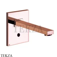 Gessi Rettangolo Смеситель электронный для раковины, внешняя часть 20130-708, Copper Brushed