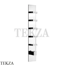 Gessi Rettangolo Wellness Термостат 5 выходов, внешняя часть 43030-031, хром глянец