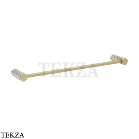Gessi Pelle Tresse Держатель для полотенца 45 см 78700-435, Crème/ Brass Br. PVD