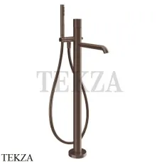 Gessi Habito UNITO Смеситель для ванны напольный, внешняя часть 70028-845, Dark Bronze
