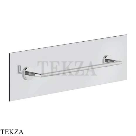 Gessi ANELLO Полотенцедержатель для крепления на стекло, 45 см 63826-031, хром глянец