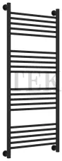 Сунержа Богема+ прямая 1200х500 полотенцесушитель водяной 31-0220-1250, черный матовый