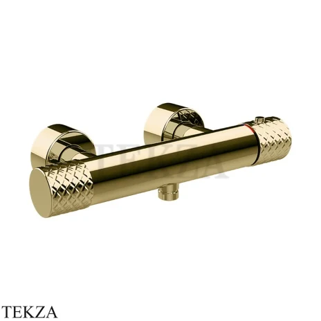 Gessi Habito INTRECCIO Смеситель термостатический для душа 70133-710, Brass PVD