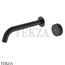 Boheme Tech Смеситель автоматический для раковины из стены на 2 отв. TECH 158/2-B BLACK Черный матовый Boheme Tech Смеситель автоматический для раковины из стены на 2 отв. TECH 158/2-B BLACK Черный матовый