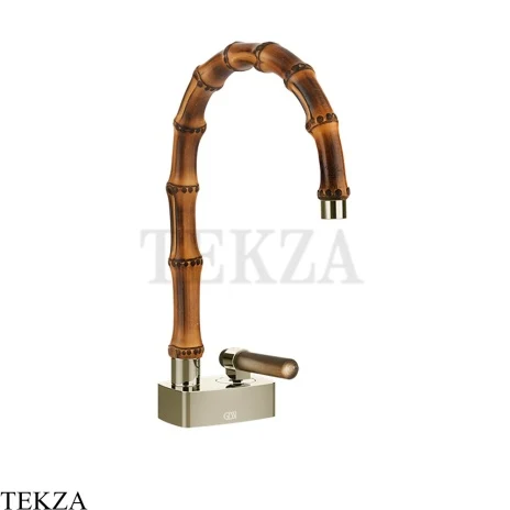 Gessi Jacqueline Смеситель для раковины, без донного клапана 77201-720, никель глянец