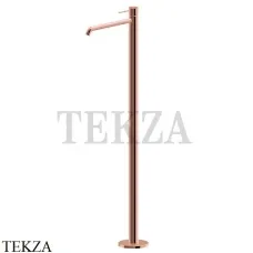Newform MINI-X PRO Смеситель для раковины напольный, внешняя часть, 4221E.M0.075, Copper glossy