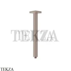 Newform Кронштейн для душа квадратный потолочный L=350 26599.M0.075, Copper Glossy