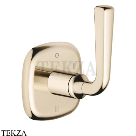 Dornbracht COYA Переключатель на 3 потока, внешняя часть 36210414-47, Champagne (золото 22 т)