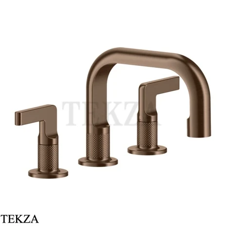 Gessi INCISO Смеситель для раковины, без гарнитура 58012-708, Copper Brushed