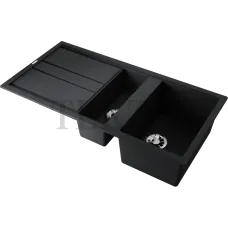 Omoikiri Kitagawa 100-2 Кухонная мойка Artceramic две чаши 4993805 графит