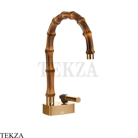 Gessi Jacqueline Смеситель для раковины, без донного клапана 77001-735, бронза глянец