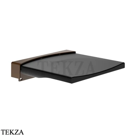 Gessi Haute Culture Shower Сиденье настенное в душевую 57590-845, бронза Dark Brush