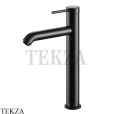 Keuco IXMO SOFT Смеситель для раковины 210, без донного клапана 59510372100, черный матовый