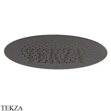 Newform Душевая лейка круглая стальная с дождевой струей 682.58.063, PVD Gun Metal Newform Душевая лейка круглая стальная с дождевой струей 682.58.063, PVD Gun Metal