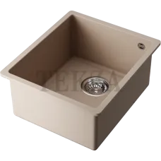 Omoikiri Bosen 38-U Кухонная мойка Tetogranit прямоугольная 38-U-SA 4993159 бежевый